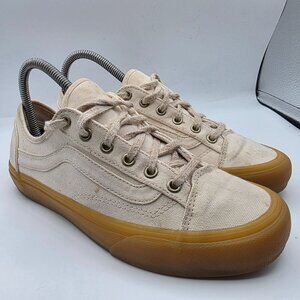 Vans Eco Theory Style 36 Decon SF Womens Size 7.5 Natural Double Light Gum Shoes